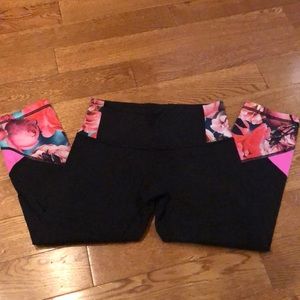 Lululemon floral leggings